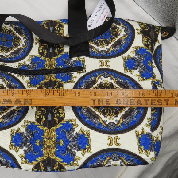 NEW Alice + Olivia Weekender Large Duffel Bag 16"x11" - Picture 14 of 16